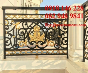 Lan can nhôm đúc L5