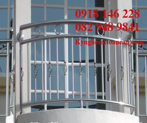 Lan can inox cao cấp Q6