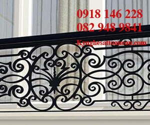 Lan can sắt  mỹ thuật 1Q