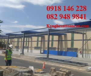 Mái che nhà xưởng H5