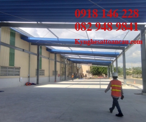 Mái che nhà xưởng A2