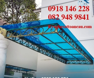 Mái che sắt mỹ thuật MCS23