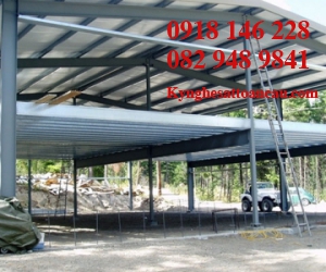 Mái che nhà xưởng T6