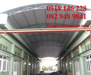 Mái che nhà xưởng A5
