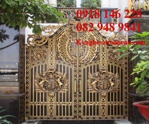 Cửa cổng nhôm đúc 1135H