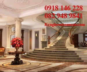 CẦU THANG NHÔM ĐÚC ĐẸP N47