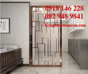 Vách ngăn inox xi mạ VNI25