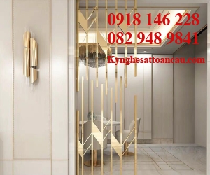 Vách ngăn inox xi mạ VNI57