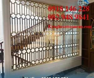 Vách ngăn inox xi mạ VNI46