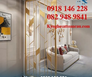 Vách ngăn inox xi mạ VNI51