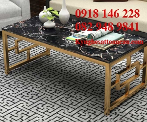 Bàn ghế inox xi mạ cao cấp