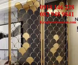 Vách ngăn inox xi mạ VNI56