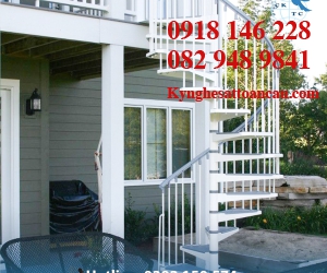 Cầu thang xoắn CTX14